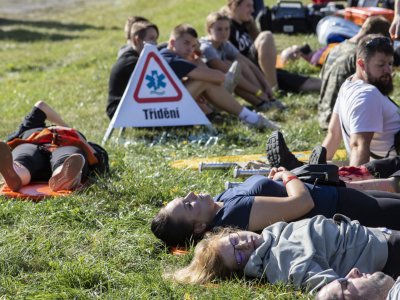 Taktické cvičení složek IZS – Holečkov 2023